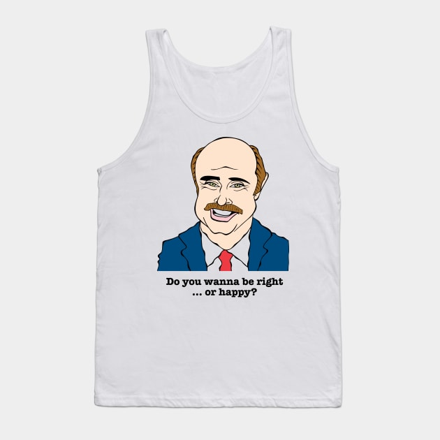 Daytime talk show host Tank Top by cartoonistguy